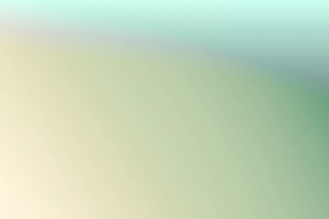 Ein weicher Hintergrund mit sanften Schattierungen von Teal, Grün und Beige, die diagonal von links oben nach rechts unten verlaufen - perfekt für Themen, die Karrierechancen oder flache Hierarchien hervorheben.